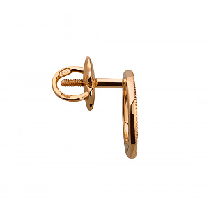 Золотые серьги с циркониями (1б_с-178) картинка Золотые серьги с циркониями (1б_с-178) фотография