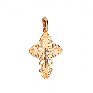 Золотой крестик  (4б_п-249) фотография