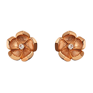 Золотые серьги с циркониями (1б_с-062) картинка Золотые серьги с циркониями (1б_с-062) фотография