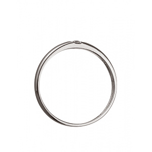 Золотое кольцо с бриллиантом (01-200258019) фотография