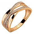 Золота каблучка з цирконієм куб. 01-200364919 фотографія 1