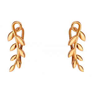 Золотые серьги  (01-200365419) фотография