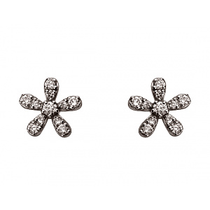 Золотые серьги с бриллиантами (01-200781019) фотография