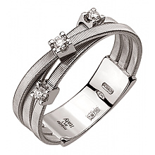 Золотое  кольцо с бриллиантами (01-200805819)