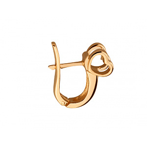 Золотые серьги с бриллиантами (01-200781120) фотография