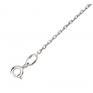 Золоте кольє з цирконієм куб. (3н140/01б) фотографія