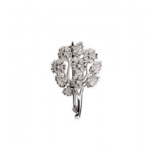 Золотая брошь с бриллиантами (2б_бр-013) фотография