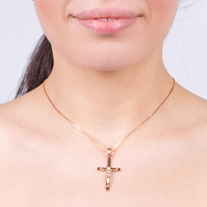 Золотий хрестик  (1п-092) фотографія