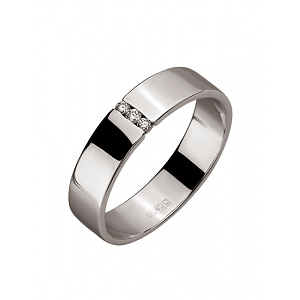 Золотое кольцо с бриллиантами (01-200291121) фотография