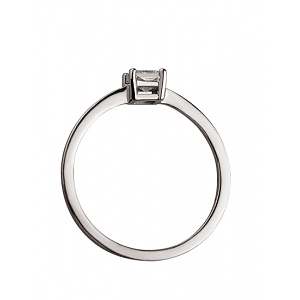 Золотое кольцо с бриллиантом (01-200374221) фотография