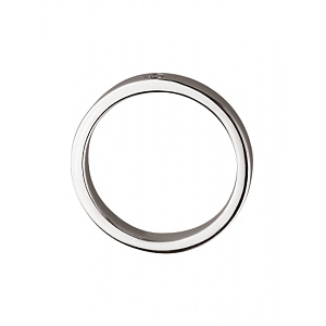 Золота обручка з діамантом (01-200381521) фотографія