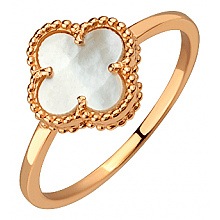 Золота каблучка з перламутром (01-200755521)