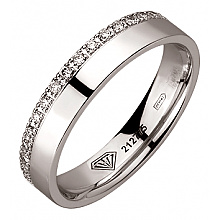 Золота каблучка з діамантами (01-200845121)