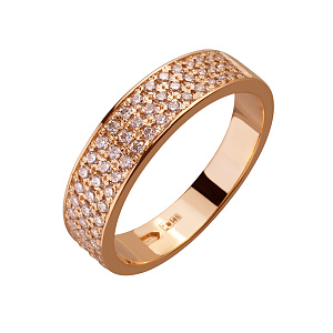 Золота каблучка  (1б_к-039) фотографія