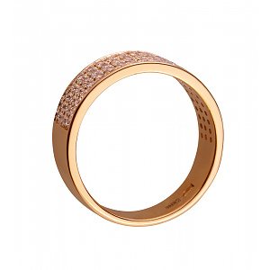 Золота каблучка  (1б_к-039) фотографія