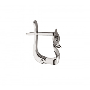 Золотые серьги с камнями Swarovski (2б_с-187) фотография