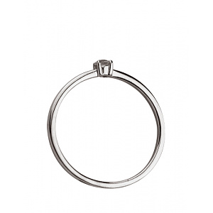 Золотое кольцо с бриллиантом (01-200805822) фотография