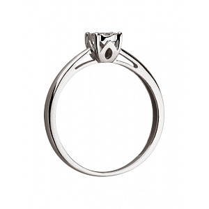 Золота каблучка з діамантами (01-200845122) фотографія