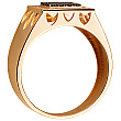 Золота каблучка з камінням Swarovski 10б_к-051 картинка №2 Золота каблучка з камінням Swarovski 10б_к-051 фотографія 2