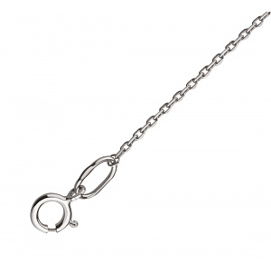 Золоте кольє з цирконієм куб. (3н083/01б) фотографія