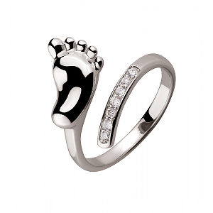 Золотое кольцо с бриллиантами (2б_к-126) фотография