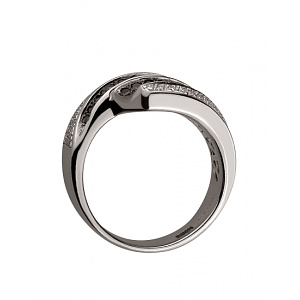 Золотое  кольцо с бриллиантами (01-18928123) фотография