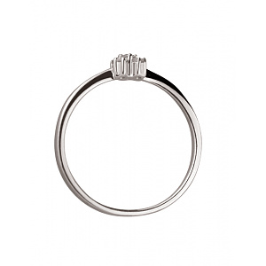 Золотое кольцо с бриллиантами (01-200072423) фотография