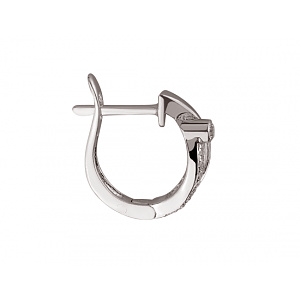 Золоті сережки з діамантами (01-200175223) фотографія