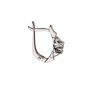 Золотые серьги с бриллиантами (01-200452923) фотография