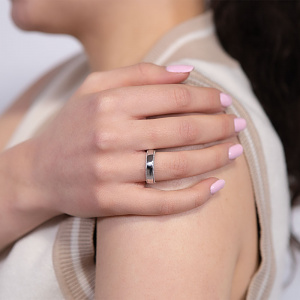 Золота обручка  (2к-271) фотографія