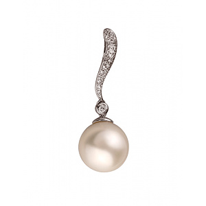 Золотой  кулон с бриллиантами (01-200152524) фотография