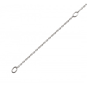 Золоте кольє з цирконієм куб. (3н083/03б) фотографія