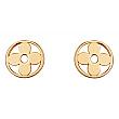 Золоті сережки  01-18952825 фотографія 1