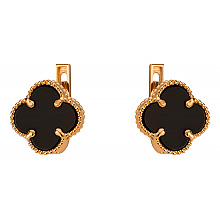 Золотое кольцо с цирконием куб. (01-200590025)