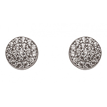 Золоті сережки з фіанітом (цирконієм куб.) (01-200805925)