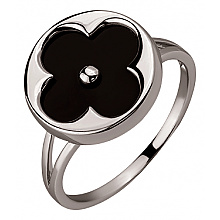 Золота каблучка з цирконієм куб. (01-200581626)