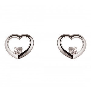 Золоті сережки з фіанітами (2б_с-260) фотографія