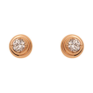 Золотые серьги с циркониями (1б_с-071) картинка Золотые серьги с циркониями (1б_с-071) фотография