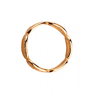 Золотое кольцо с цирконием куб. (01-200559627) фотография