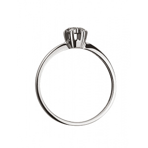 Золотое кольцо с бриллиантами (01-18375428) фотография