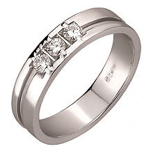 Золотое  кольцо с бриллиантами (01-200788528)