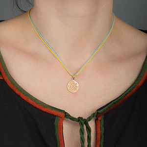 Золотий кулон «Багатство» (1б_п-267) фотографія