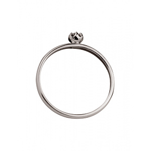 Золотое кольцо с бриллиантом (01-200590029) фотография