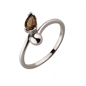 Золотое кольцо с кварцем (2б_к-240) фотография