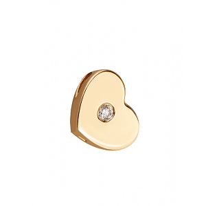 Золотой кулон с бриллиантом (01-18385331) фотография