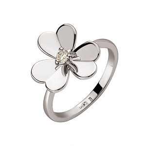 Золотое кольцо с бриллиантом (01-200487531) фотография