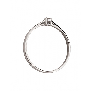 Золотое кольцо с бриллиантом (01-200788531) фотография