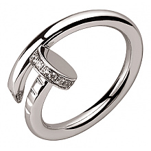 Золотое  кольцо с бриллиантами (01-200805831)