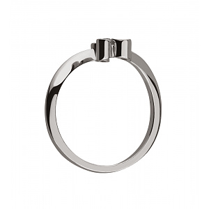 Золота каблучка з фіанітами (2б_к-222) фотографія