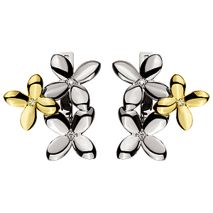 Золоті сережки  (5б_с-117) фотографія